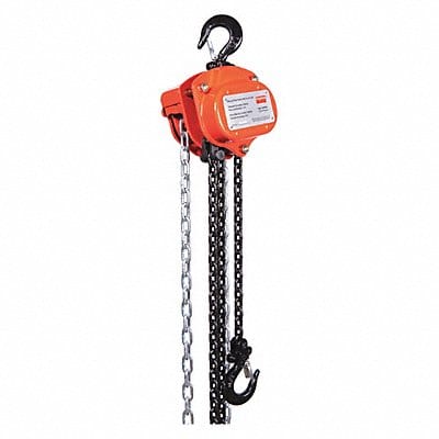 Manual Chain Hoist 1000 lb Lift 15 ft.