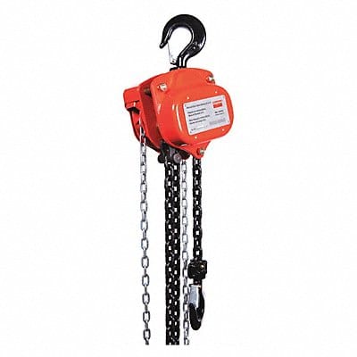 Manual Chain Hoist 4000 lb Lift 20 ft.