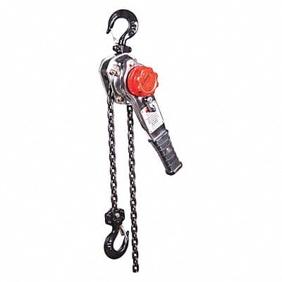 Lever Chain Hoist 1500 lb Lift 5 ft.