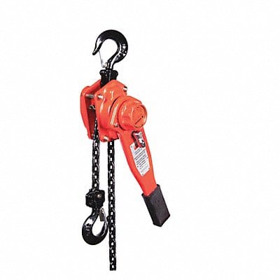 Lever Chain Hoist 1500 lb Lift 10 ft.