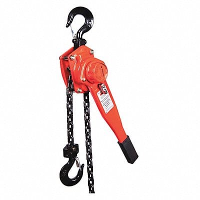 Lever Chain Hoist 3000 lb Lift 20 ft.