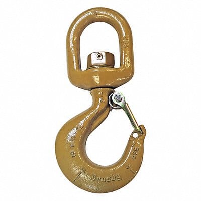 Swivel Hook Alloy Steel 10 000 lb Gold