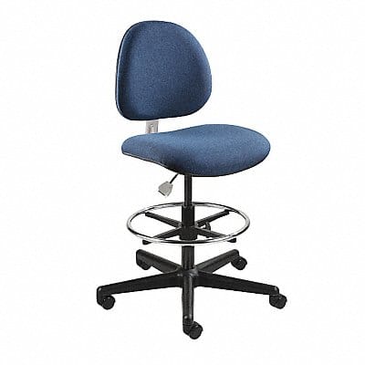 ESD Task Chair Fabric Navy