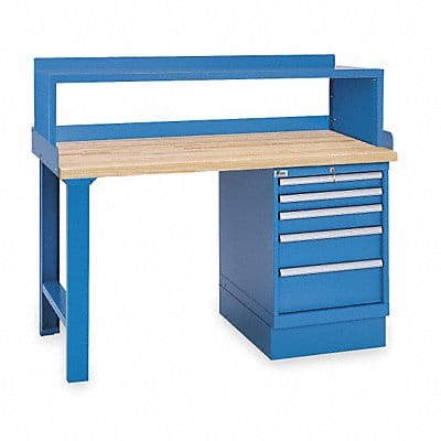 Workbench Butcher Block 60 W 30 D