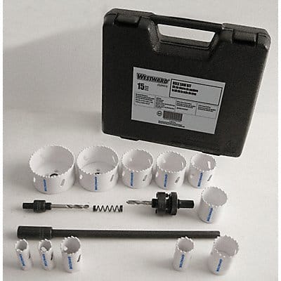 Bi-Metal Hole Saw Industrial Kit 15 pcs.