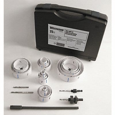 Bi-Metal Hole Saw Kit 25 pcs.