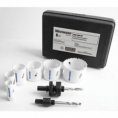 Bi-Metal Hole Saw Electrical Kit 8 pcs.