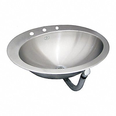 Just Bath Sink Ovl 17-1/2inx12-1/2inx6in