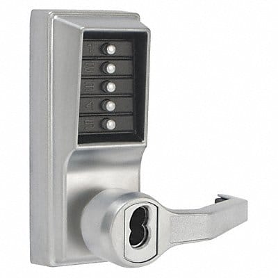 Push Button Lock Entry Key Override