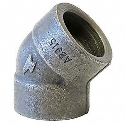 45 Elbow Forged Steel 3/8 in Socket