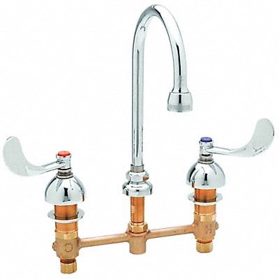 Gooseneck Chrome T S Brass 2.2gpm