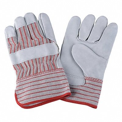 D1565 Leather Gloves Red/White XL PR