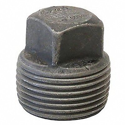 Square Head Plug Forged Steel 1/8 in