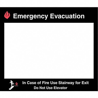 Safety Sign 7in.Hx5in.W Vinyl