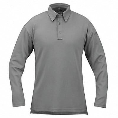 Tactical Polo 3XL Long Sleeve Gray