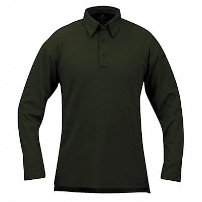 Tactical Polo 3XL Long Sleeve Green