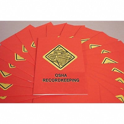 Book/Booklet OSHA Recordkeeping PK15