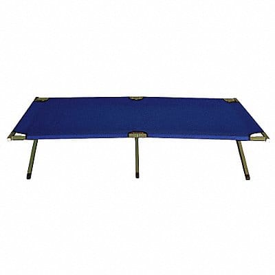 Kwik Folding Cot Blue 225 lb Capacity