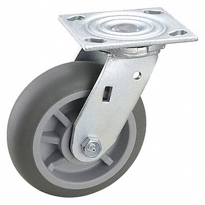 NSF-Listed Plate Caster Swivel 600 lb.