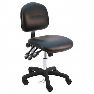 Ergonomic Chair Vinyl Black