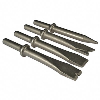 Chisel Set Round Shank Shape 0.401in PK4