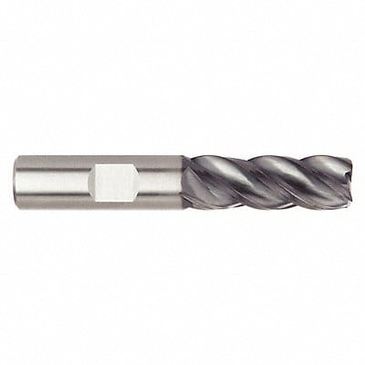 Square End Mill Single End Carbide 1/2