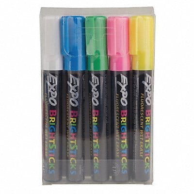 Wet Erase Marker Set Chisel PK5