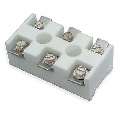 Ceramic Terminal Block 1-1/4x2-7/16 in.