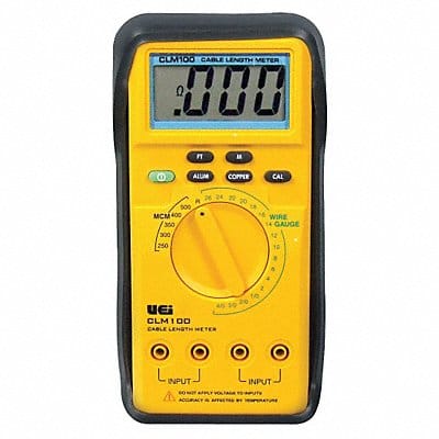 Cable Length Meter Measures ft and m