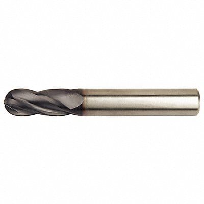 Ball End Mill Single End 12.00mm Carbide