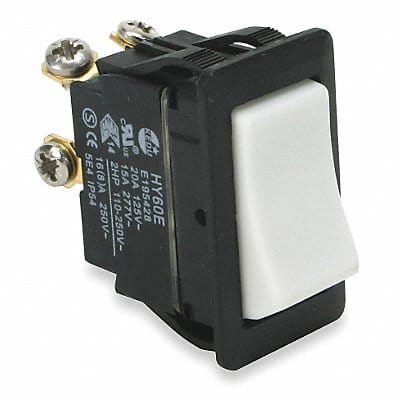 Rocker Switch DPST 4 Connections