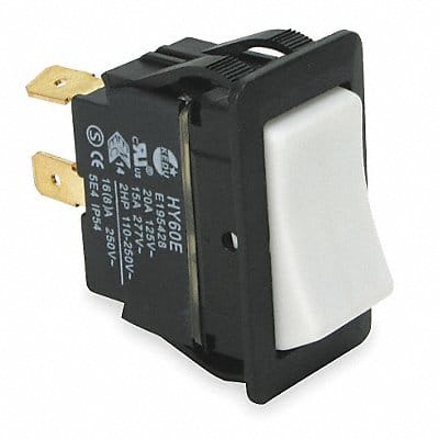 Rocker Switch SPST 2 Connections