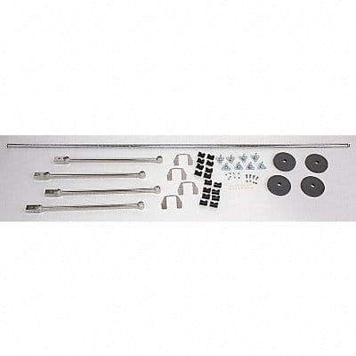 Stationary End Unit Kit 86 in Steel