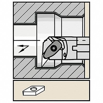 Thread Turning Toolholder A-DDP-KC HSS