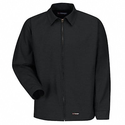 Jacket Black Polyester/Cotton