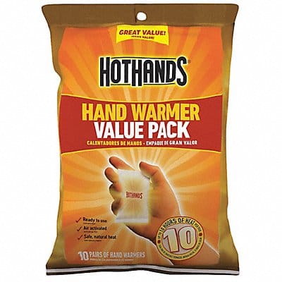 Hand Warmer 2-1/4 in x 3-1/2 in PK10