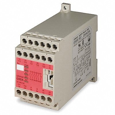 Safety Relay In 24VAC/DC 5A @ 250V AC