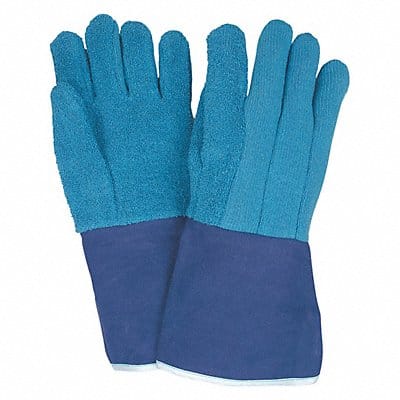 Heat-Resistant Gloves L Blue PK12