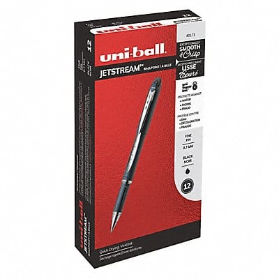 Rollerball Pens Black PK12