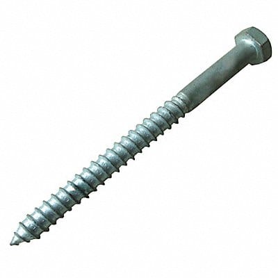 Lag Bolts 6 L 27/32 W 5/16 H Steel