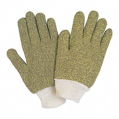 Heat-Resistant Gloves L Yellow PK12