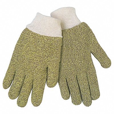 Heat-Resistant Gloves S Yellow PK12