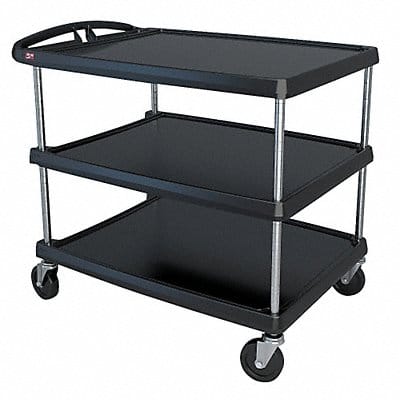 Utility Cart 500 lb Load Cap. 3 Shelves