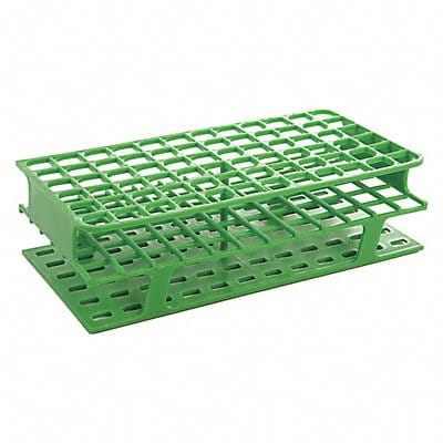 Test Tube Rack Slots 72x16mm Green PK8