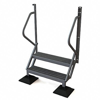 2 Step 50 Degree Incline Ladder 20in.H