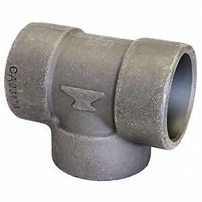 Tee Forged Steel 2 in Pipe Size Socket