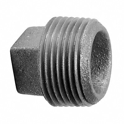 SQ Head Plug Malleable Iron 1 1/2 in