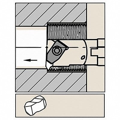 Thread Turning Toolholder A32SNNTOL3