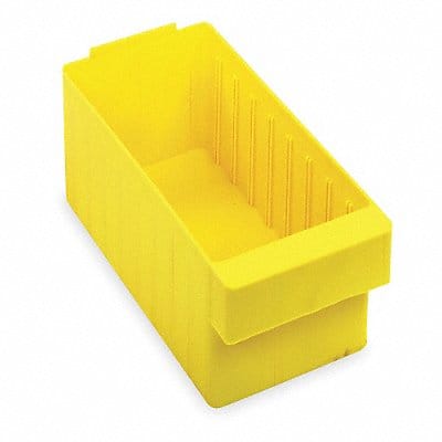 F1577 Drawer Bin Yellow Polystyrene 4 5/8 in