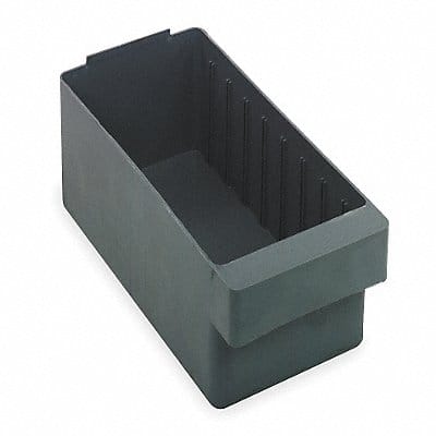 F1577 Drawer Bin Gray Polystyrene 4 5/8 in